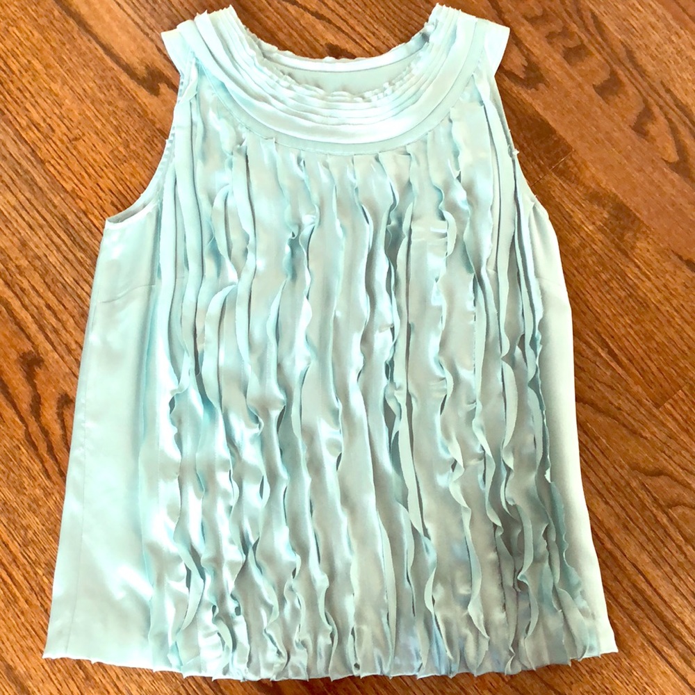 Etcetera silk sleeveless blouse